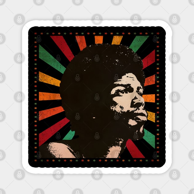 Gil Scott Heron // Vintage Style Magnet by dalanairlangga