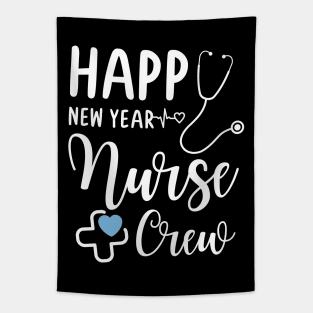 Nurse family - Happy New Year Nurse Crew Tapestry