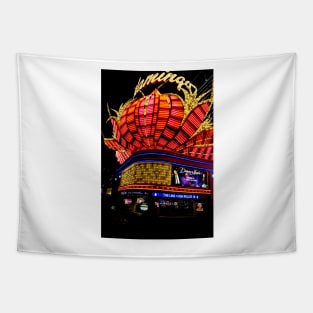 Flamingo Hotel Neon Signs Las Vegas America Tapestry