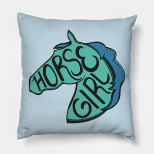 Horse Girl Pillow