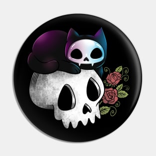 Spooky Cat Pin