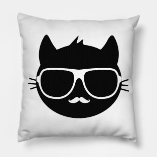 Movember Kitteh Pillow