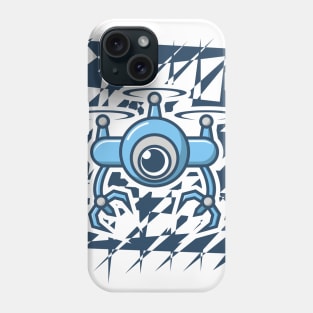 Blue Drone Phone Case