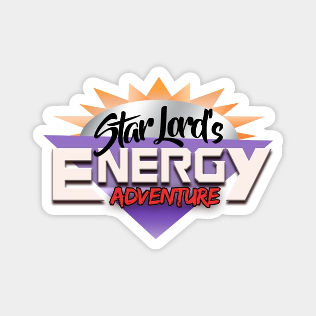 Star Lord's Energy Adventure Magnet by TylerMannArt