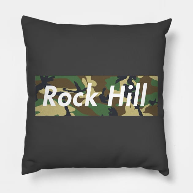 The Rock (Camo) Pillow by RGDesigns