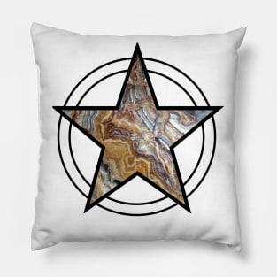 Agate Pentacle Pillow