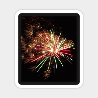 FIREWORKS OVER CAERNARFON CASTLE Magnet