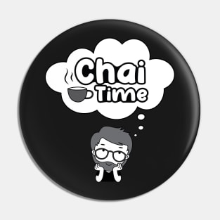 Chai time Pin