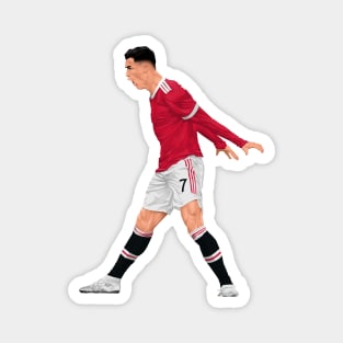 Cristiano Ronaldo celebration Magnet