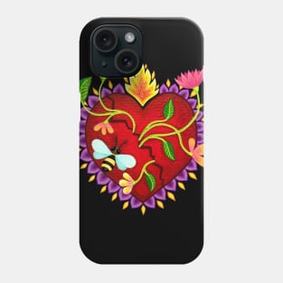 The Burning Heart of Love Phone Case