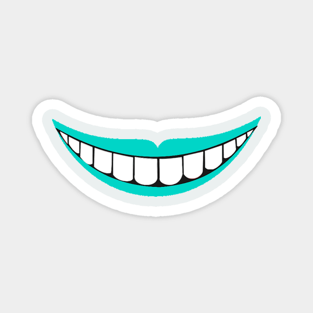 smiley mask Magnet by hsmaile