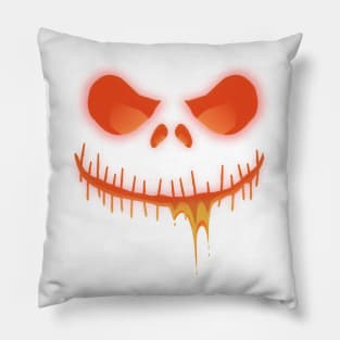 Scary Eyes And Mouth  For Halloween Pillow