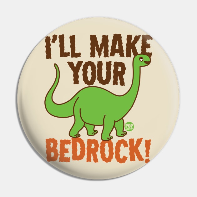 BEDROCK Pin by toddgoldmanart