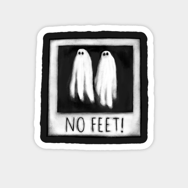 No feet! Magnet by EstrangedShop