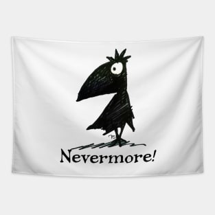 Nevermore! - Quoth The Raven - Edgar Allen Poe Tapestry