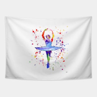 Ballet Dancer Tapestry