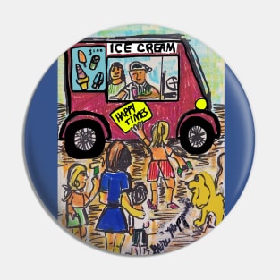 The Ice Cream Man Pin