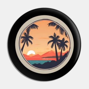 Sunset Beach Pin