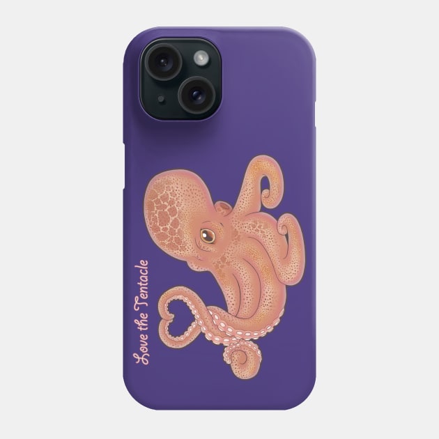 Love the tentacle Phone Case by Katcadia