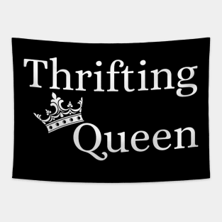 Thrifting Queen Crown Tapestry