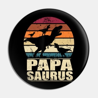 Papasaurus Rex Dinosaur Riple Dino Daddy Papa Saurus Pin