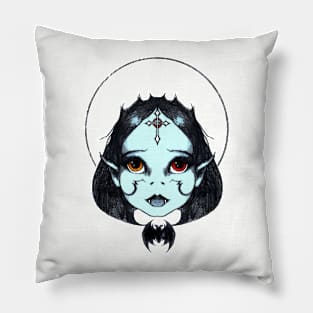 Vampire Bat Witch Pillow