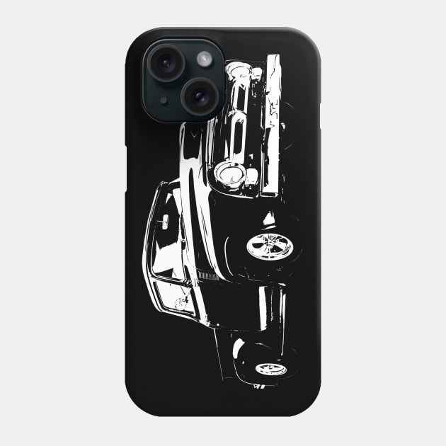 1956 Ford F100 white only. Phone Case by GrizzlyVisionStudio