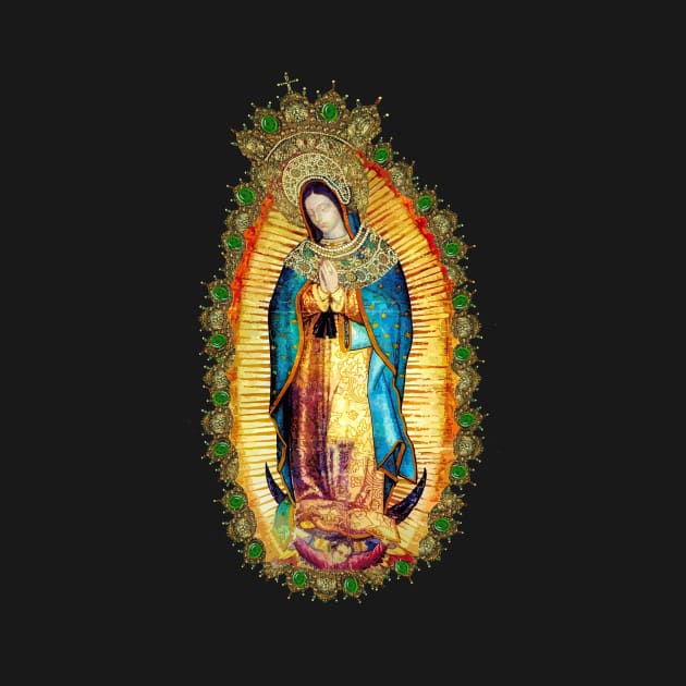 Our Lady of Guadalupe Mexican Virgin Mary Aztec Mexico by hispanicworld