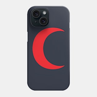 Crescent (red) Phone Case