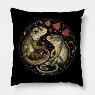 Iguana Lover Design Pillow