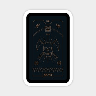Death Tarot Card Magnet