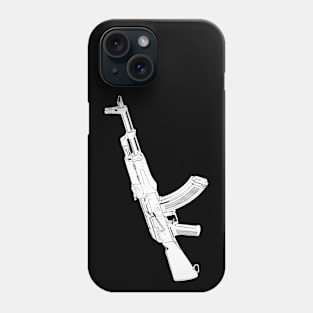 Kalashnikov and nothing more Phone Case