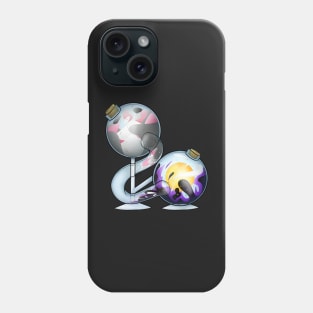 Demigirl And Non-Binary Pride Potion Phone Case