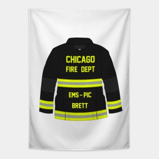 CHICAGO FIRE - SYLVIE BRETT - TURN OUT COAT Tapestry