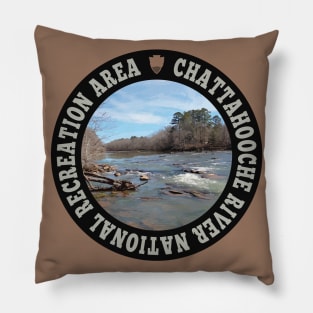 Chattahoochee River National Recreation Area circle Pillow