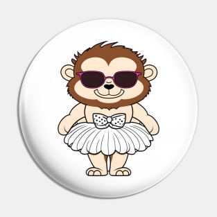 monkey in cartoon style Pin