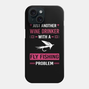 Wine Drinker Fly Fishing Phone Case