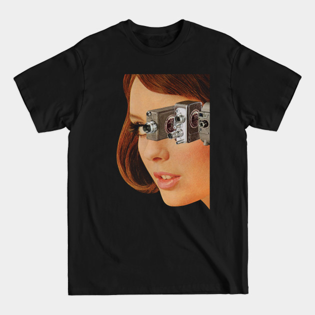 Discover I'm Watching You! - Collage - T-Shirt