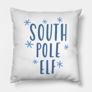 south pole elf Pillow