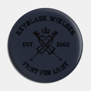 Keyblade Wielder (Black) Pin