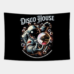 DISCO HOUSE  - Mirrorball Galaxy Tapestry