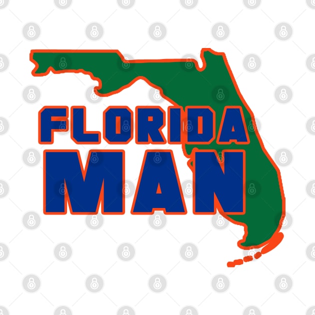 Florida Man by  The best hard hat stickers 