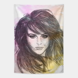 Lindsay Lohan Tapestry