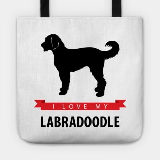 I Love My Labradoodle Tote