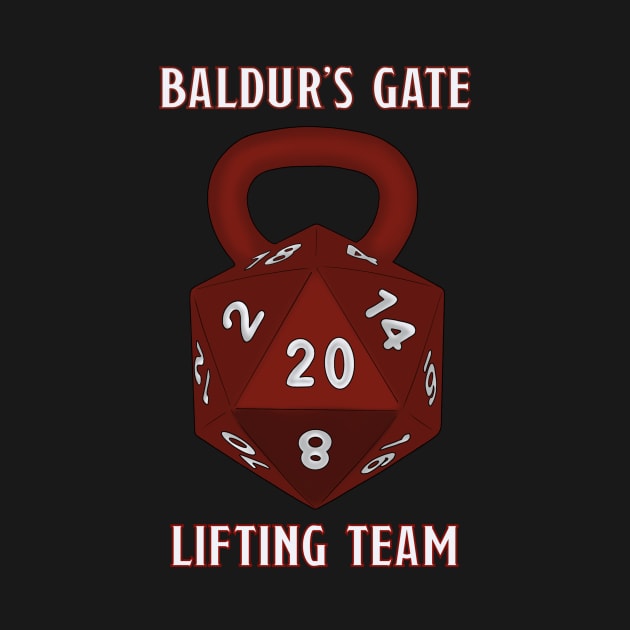 Baldur’s Gate Lifting Team by Notorious Steampunk