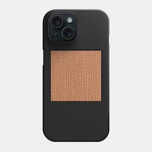 Orange vinyl texture Phone Case