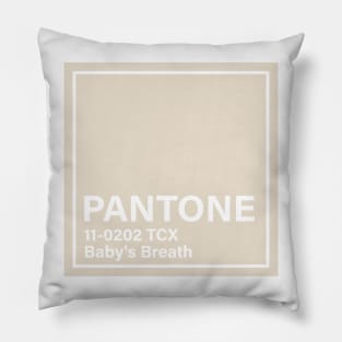 pantone 11-0202 TCX Baby s Breath Pillow