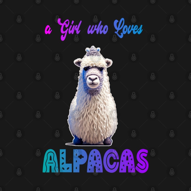 Just A Girl Who Loves Alpacas by BrightC