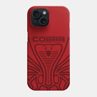 Cobra Hood Art (Ghost on Red) Phone Case