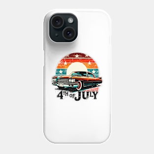 4th Of July - Cadillac Phone Case